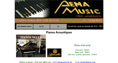 Desktop Screenshot of pemamusic.be